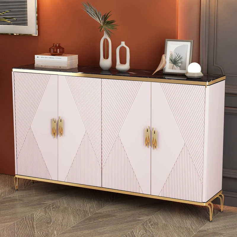 Luxury Nordic Shoe Shelf Organizer Mobile Living Room Hidden Bedroom Shoe Shelf Slippers Vertical Archivadores Salon Furniture