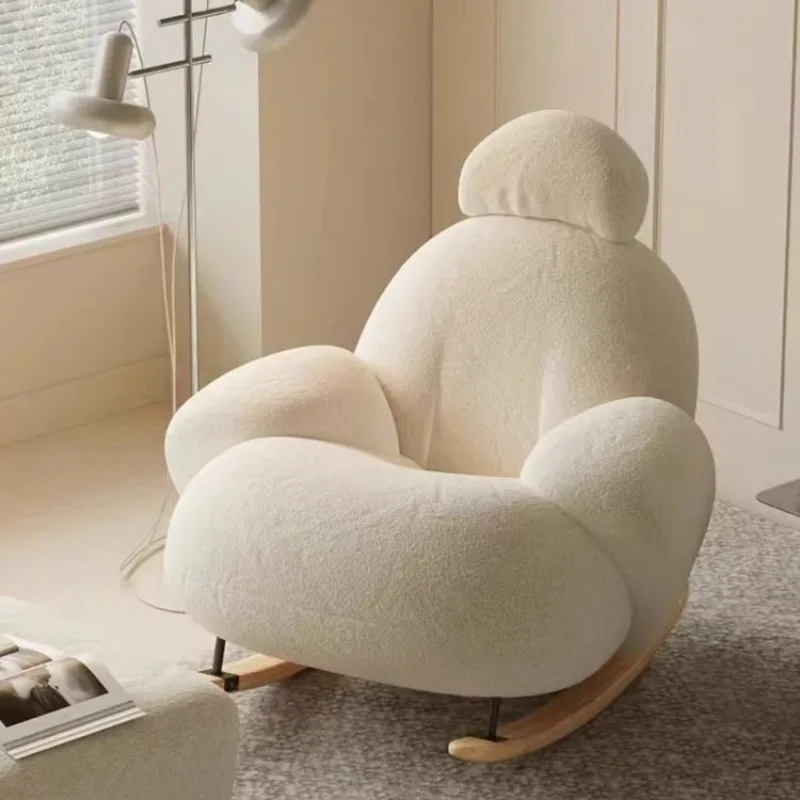 Silla Reclinable de Oficina Moderna y Lujosa, Silla Reclinable Elegante para Lectura, Silla Reclinable Interior Cómoda, Sillas para Juegos, Muebles para Balcón