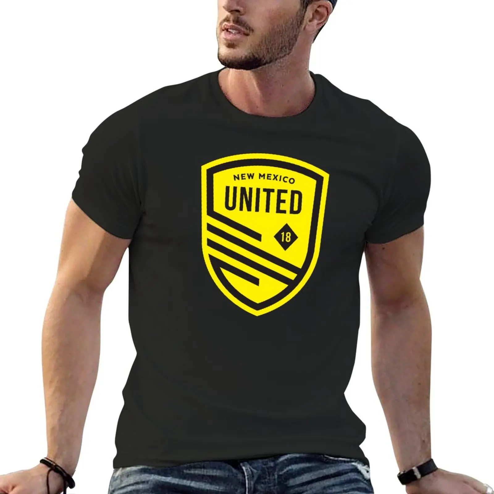 New New Mex United Logo1 T-Shirt Short t-shirt quick-drying t-shirt summer clothes t-shirts man mens graphic t-shirts pack