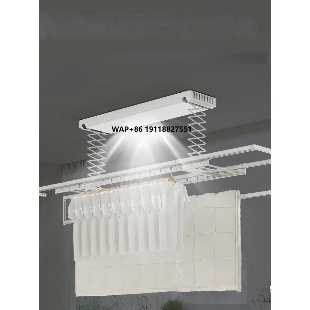 Ceiling Electric Drying Rack Hanger Intelligent Smart Clothes Drying Rack With Air Drying Fection