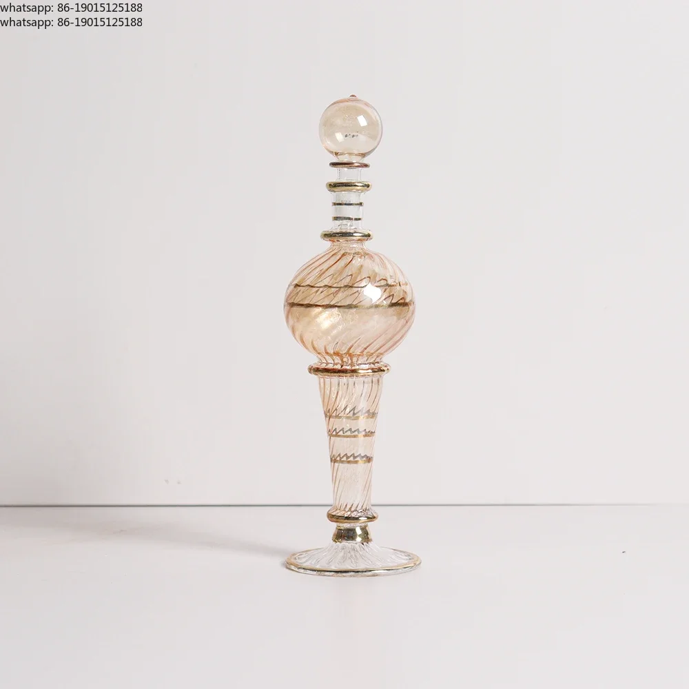 New collection  Egyptian characteristic flavor bottle 15cm essential oil bottle, glass ornament, diffuser jewelry
