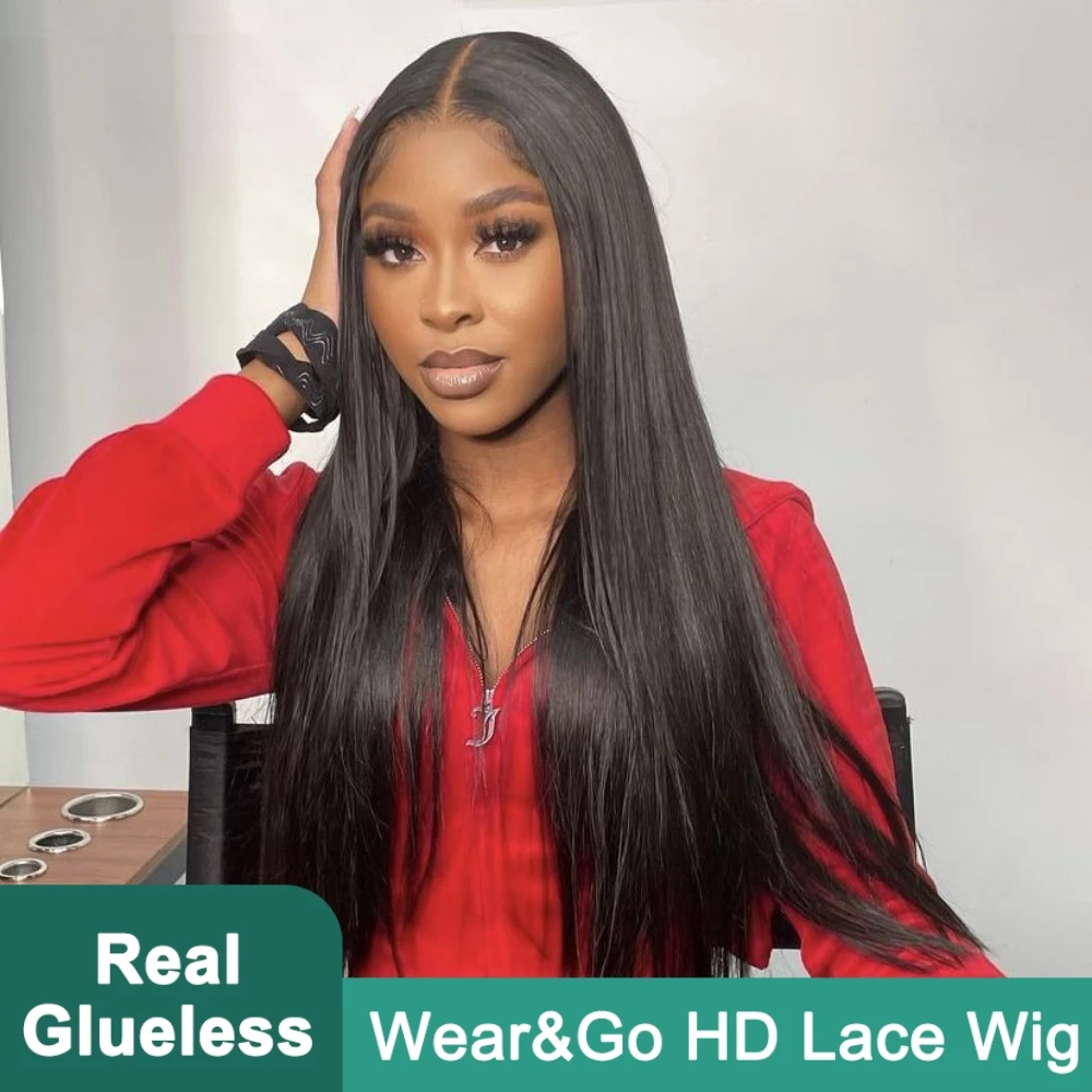 Cheap 13x4 Glueless Bone Straight Lace Front Wig Human Virgin Hair Ready to Wear&Go 13x6 Brazilian Transparent Lace Frontal Wigs