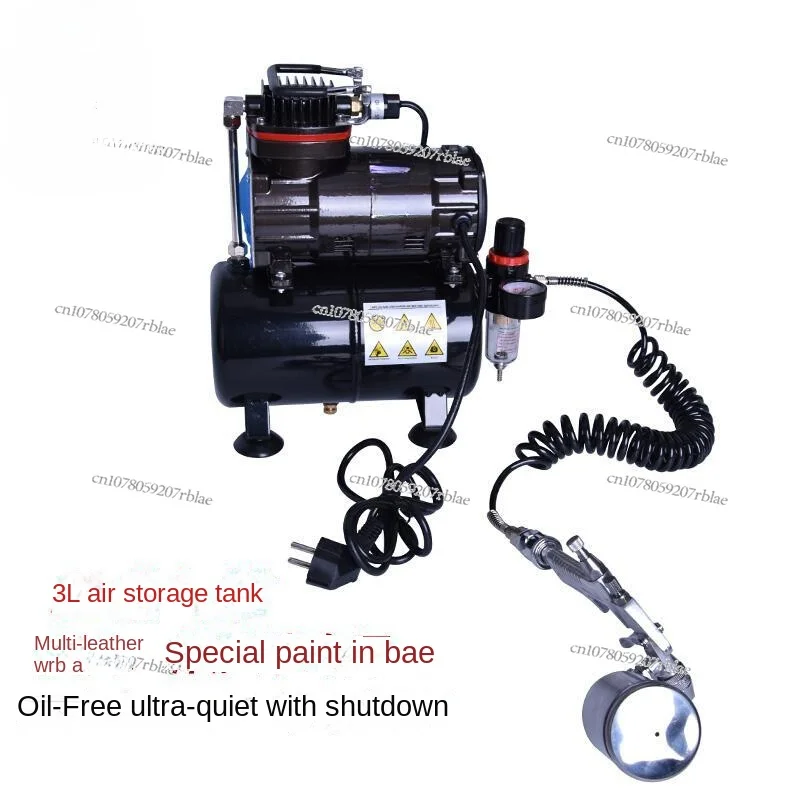 Portable Mini Air Compressor: Quiet, Oil-Free Operation for Painting & More!