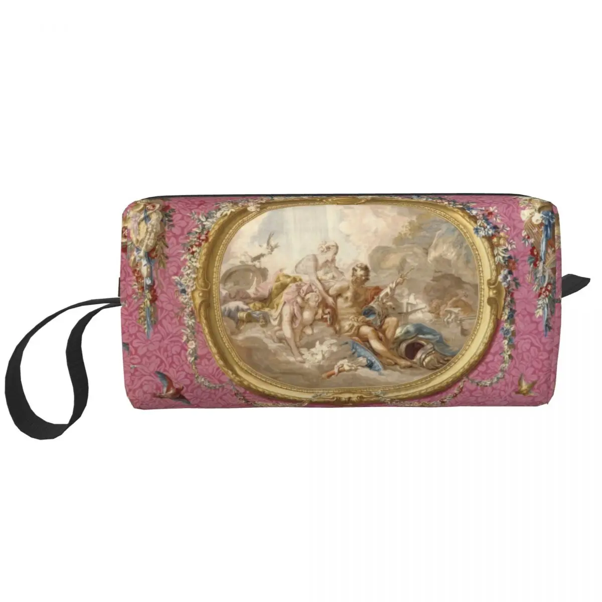 Venus Aux Forges Makeup Bag for Women Travel Cosmetic Organizer Kawaii Boucher Rococo Renaissance Storage Toiletry Bags