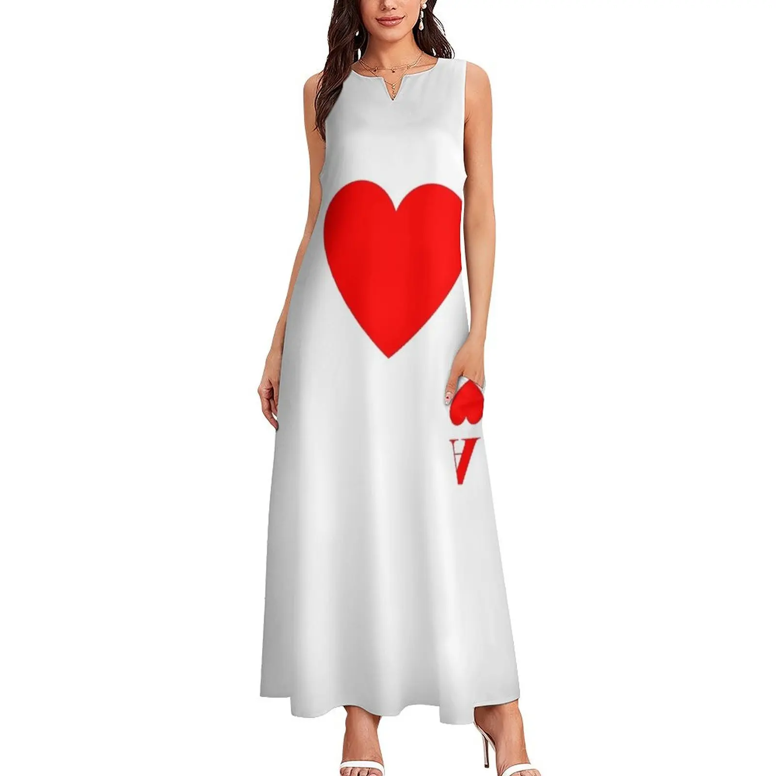 Ace of Hearts T-shirt and accessories Long Dress dresses for woman 2025 luxury dress Dress for girls evening women