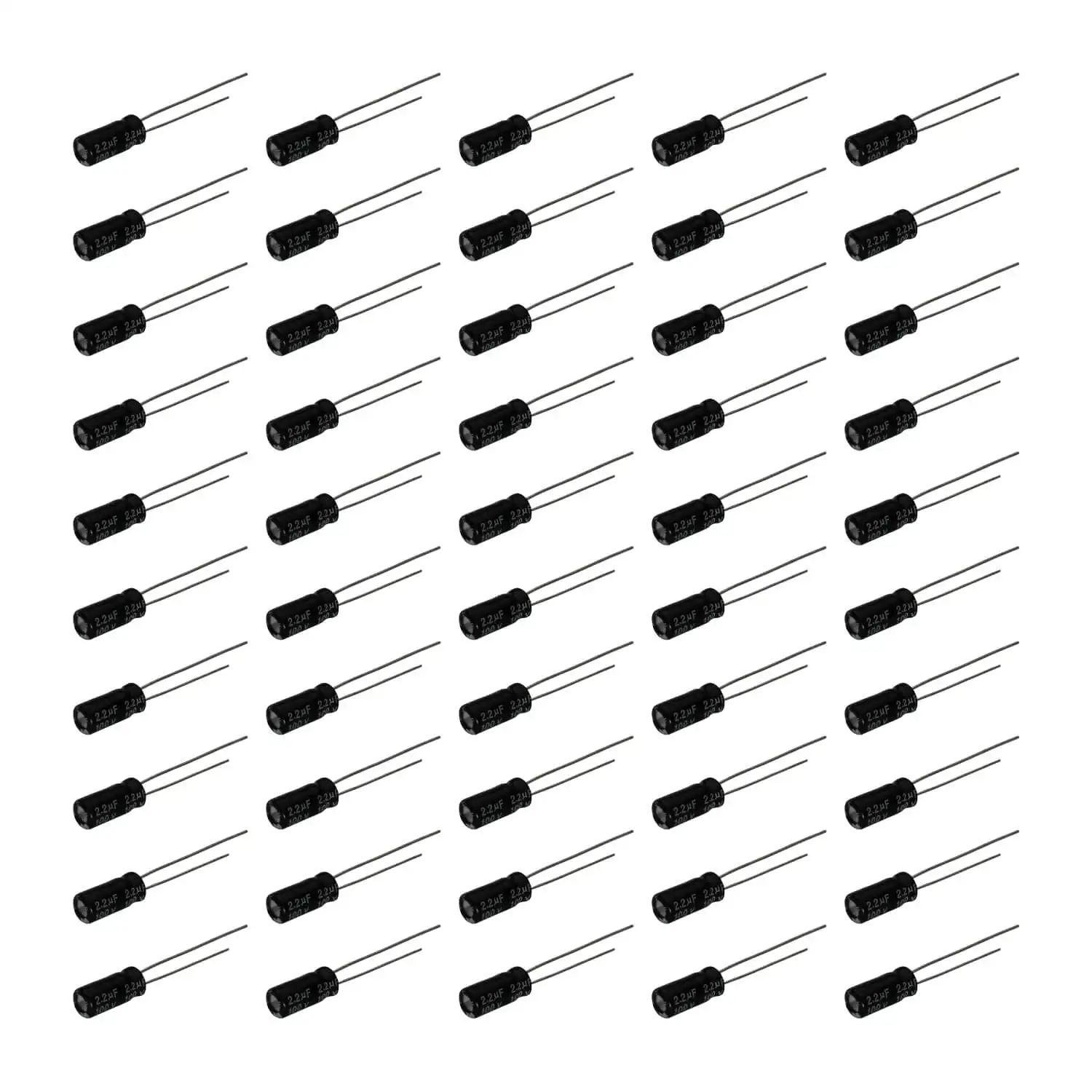 50x Electrolytic Capacitor 2,2UF X 100V 105 ° Kit C/50 pieces