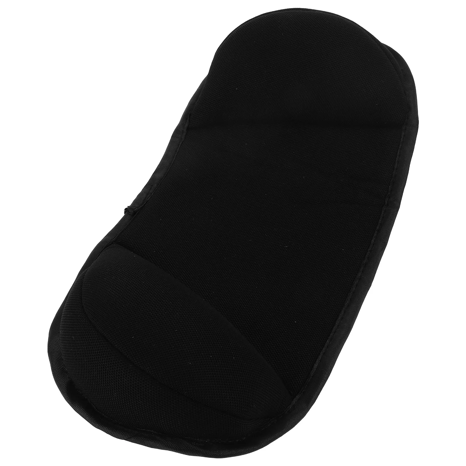 

Многофункциональная подвесная сумка-органайзер черного цвета для детской коляски с подушкой для поддержки головы и шеи для младенцев и малышей в путешествиях и автомобиле