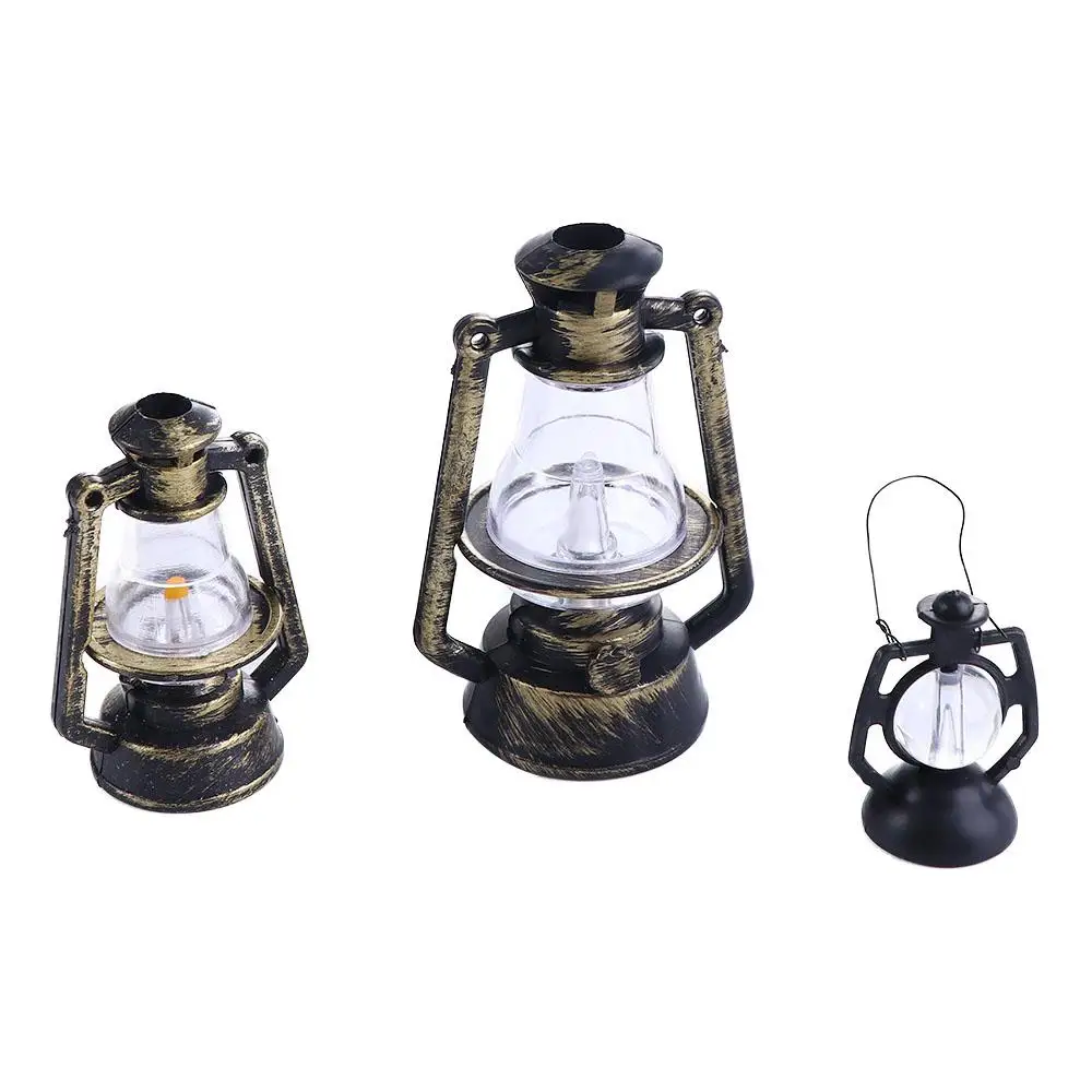 

Miniature 1:12 1:6 Scale Dollhouse Kitchen Dollhouse Accessories Kids Toy Kerosene Lantern Scene Ornaments Oil Lamp Toy Doll