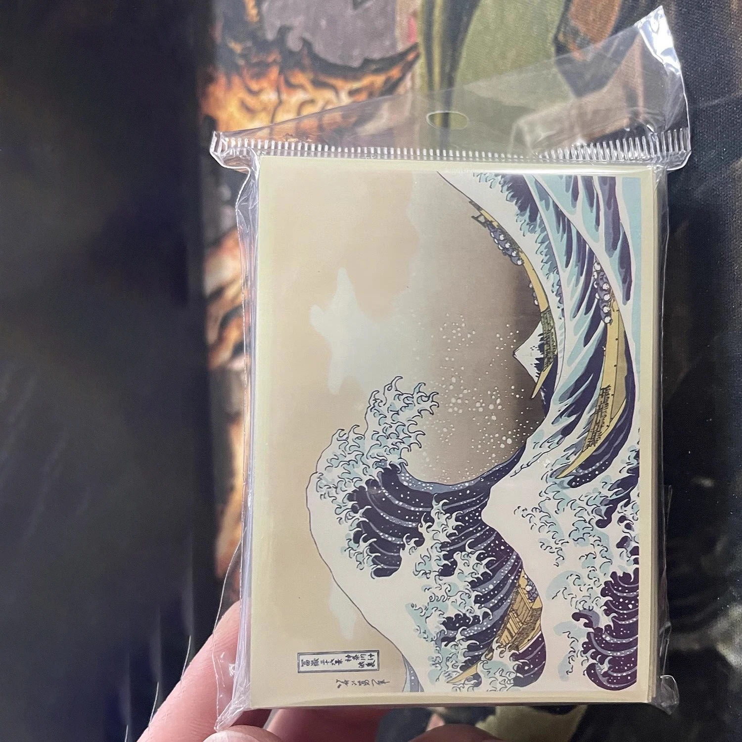 Matte 60 Japanese Kanagawa Surfing Sato Wave Card Holder Suitable for (MTG/PTCG/Game King/King of Thieves etc.) 66*91mm/62*89mm