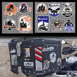GS ADV Motorcycle Stickers Body Windshield Tail Box Helmet Decals Accessories For BMW S1000RR S1000R R1250GS R1200 GS Adventure