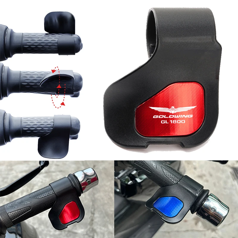 Nuevo para Honda Gold Wing 1800 GL1800 GL 1800 accesorios motocicleta Universal acelerador Booster Clip logotipo Gold Wing 1800
