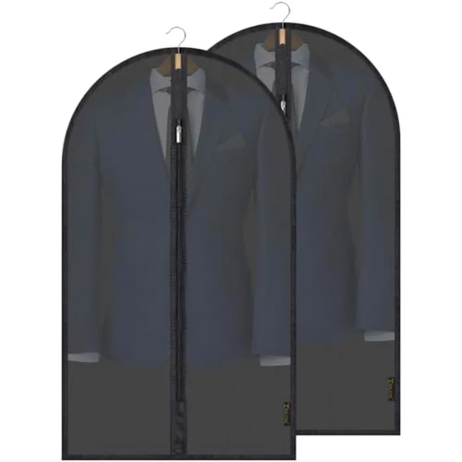 Translucent Garment Bags for Clothes Storage