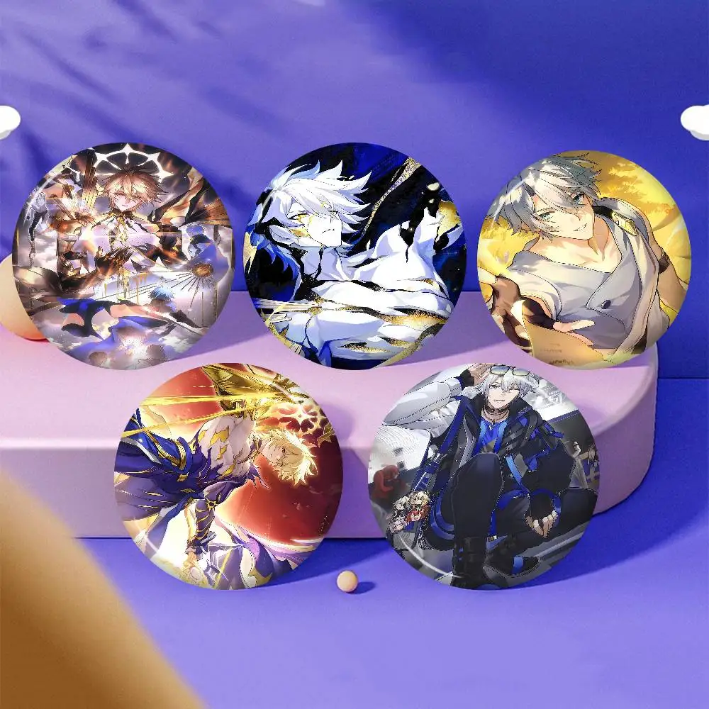 Hot Game Honkai Star Rail Phainon Creative Tinplate Soft Button Pins Animal Icon Brooch Lapel Backpack Badge Accessories Pin