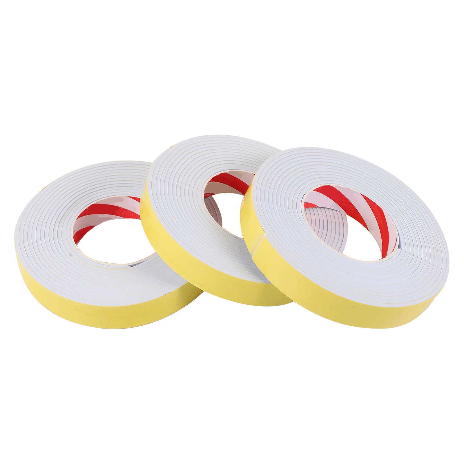 

3pcs 3Rolls Acoustic Seal Strips Windproof Soundproof Self-Adhesive Tape For Windows Doors Sealing Strip Protection Home Use
