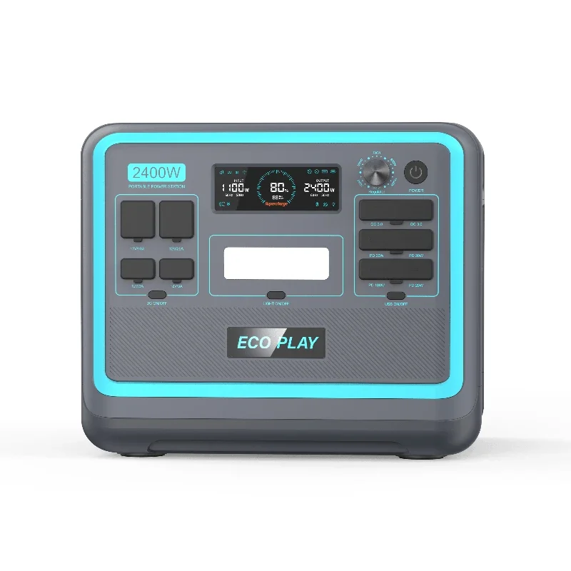 Cost-effective 2400W power station renowned for 2048WH with UPS and Solar charging portable power station