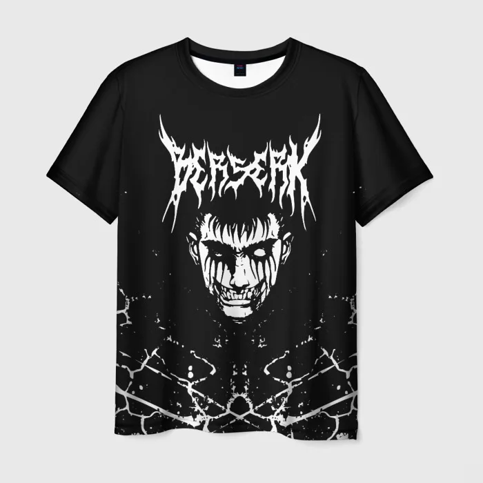 New Anime Berserk Guts Printed T-shirts 3D Men/Women Stylish Harajuku Tee Shirt Casual Kid Personality Short sleeve Top Clothing