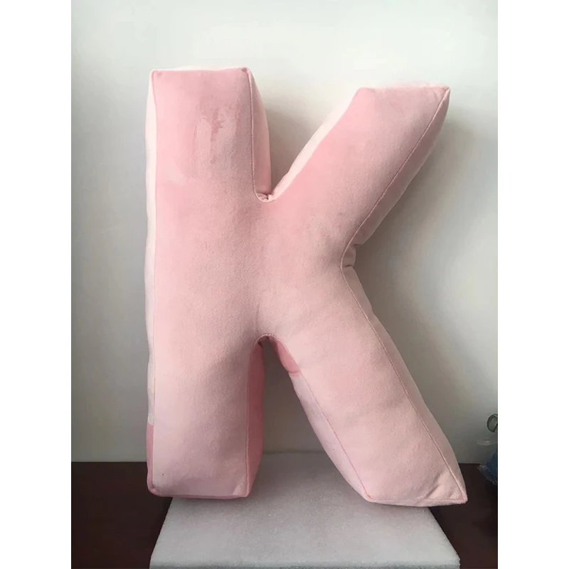 40cm English Letters Pillow Cushion Living Room Decor 26 Letter Hug Pillow Party Pillow Teaching Words Game Girl Gift