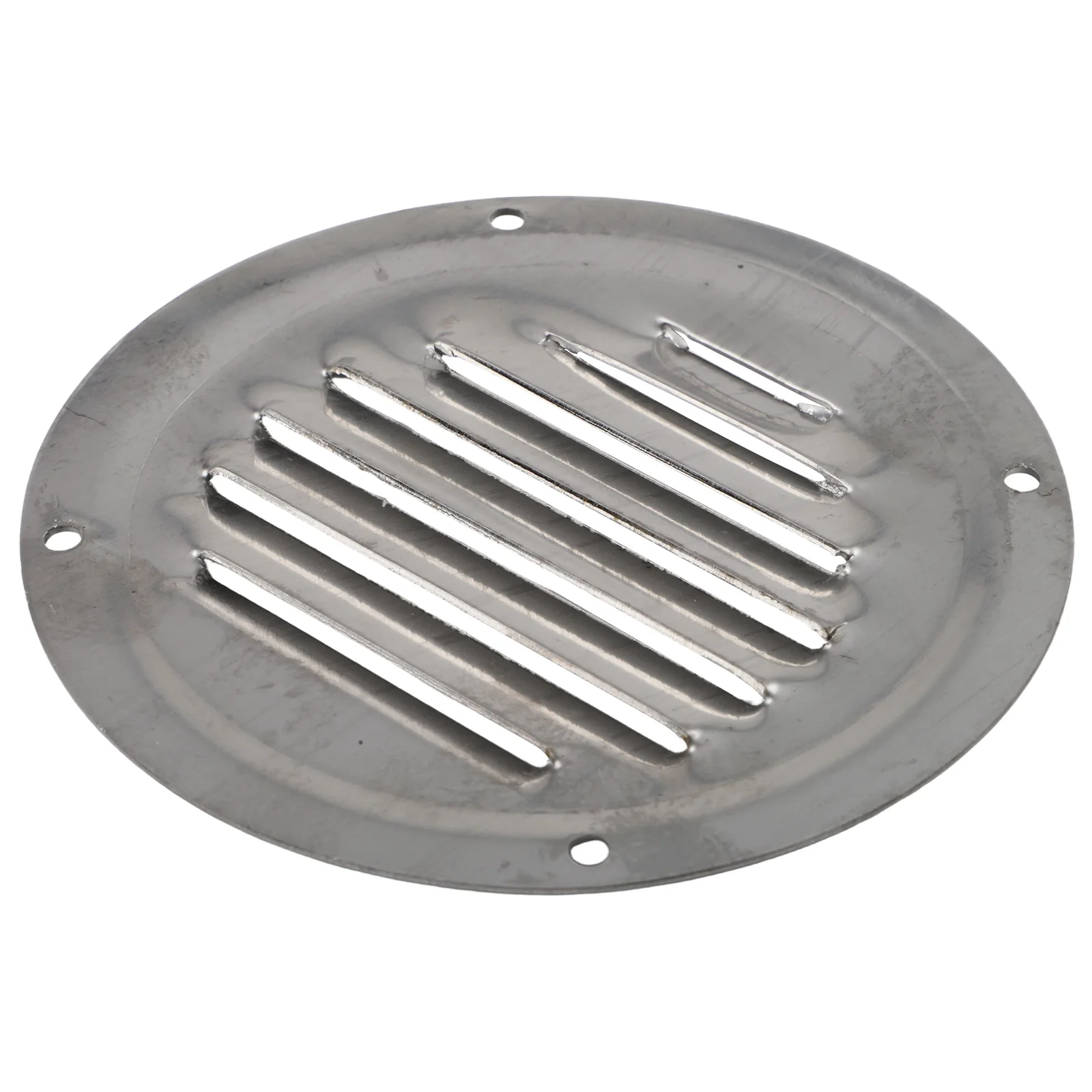 100/125mm Louver Vent Stainles Steel Marine Round Ventilator Grill Cover Side Knob To Open Home Improvement Heating Cooling Vent