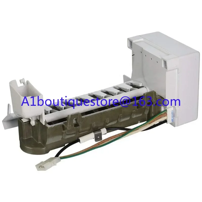 Refrigerator Ice Maker Assembly white Icemaker