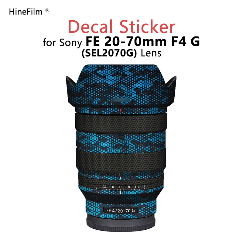 

Hinefilm Skin For Sony FE20-70F4G Lens Sticker fe20 70 Decal Skin FE20-70mm F4 G Protector Coat SEL2070G Wrap Sticker 20-70 F4