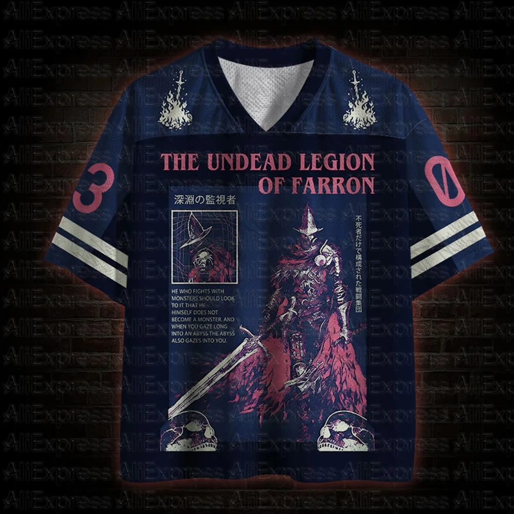 2026 New Movie Sports Fashion Adult and Children's Short Sleeve V-neck Street Eye Clothing Gothic Style Horror Fans Gift