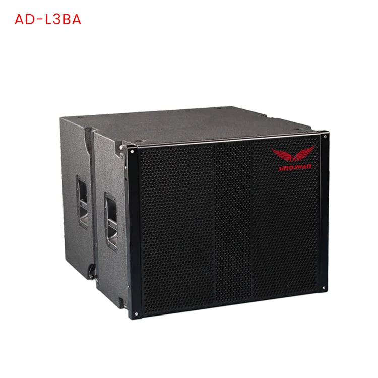 Passive Line Array Outdoor Sound System Dual 18 Inch Subwoofer Speaker Factory OEM Line Array Speaker Design For Sale