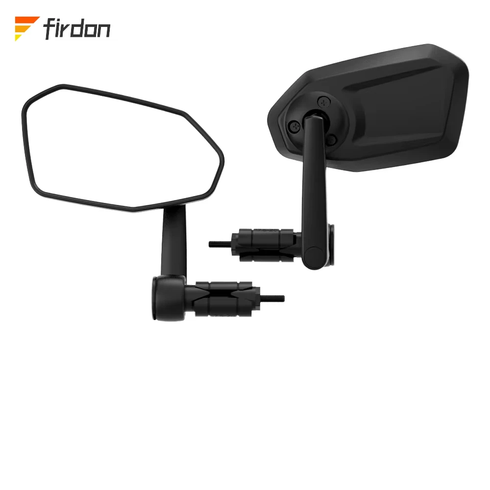 EasyDo Updated Extendable Wider View Bar End Bicycle Mirror Bike Mirror for MTB/Ebike/Scooter