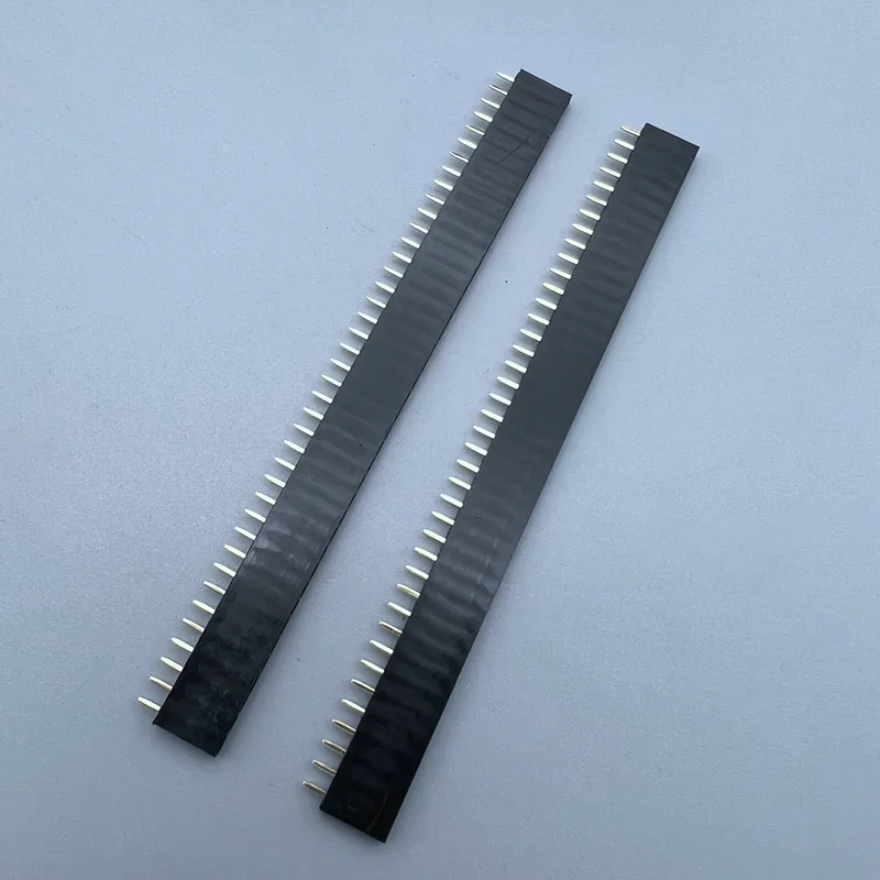 10Pcs 2.54mm 40 Pin 1x40 Single Row Male And Female 2.54 Breakable Pin Header PCB JST Connector Strip For Arduino DIY Kit