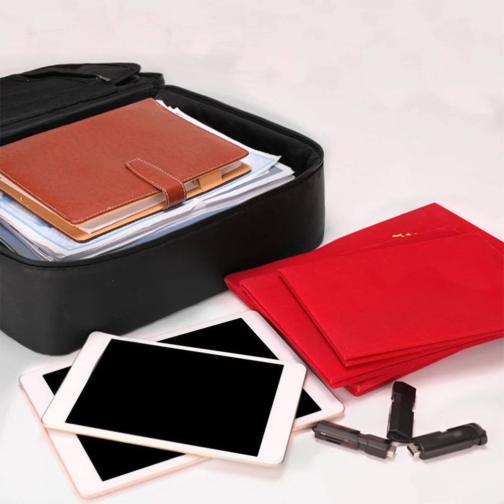 Органайзер для документов с замком, органайзер для документов, огнестойкая водонепроницаемая коробка, сумка для документов для важных файлов документов и многого другого