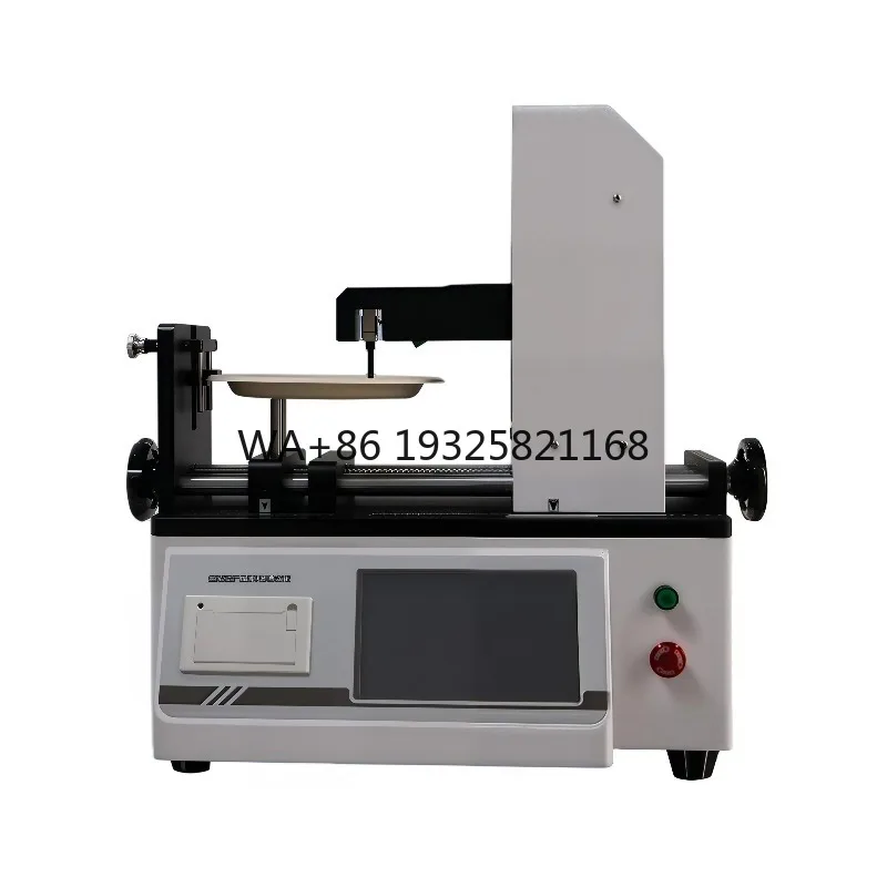 Touch Screen Paper Tableware Stiffness Tester Bending Rigidity Meter Bend Resistance Test Instrument Dish Rigidity Test Machine