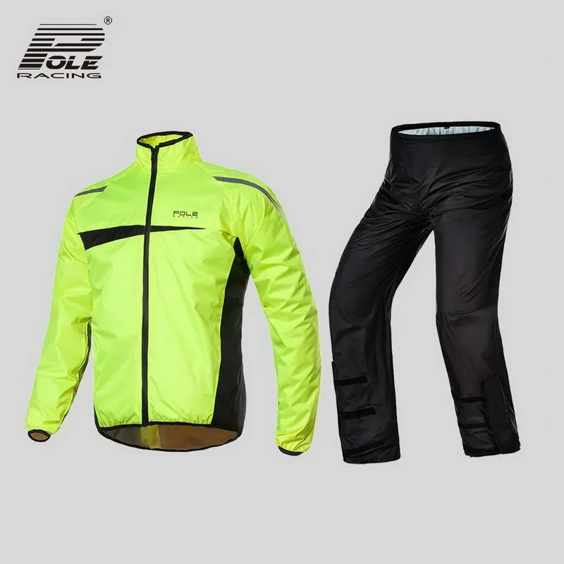 

Men's Split Lightweight Waterproof Motorcycle Raincoat Rain Pants Biker Rain Cover Outdoor Rainstorm Electric Bicycle Raincoats