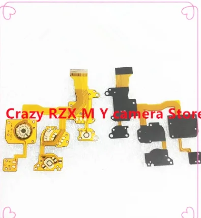 Repair Parts For Nikon COOLPIX P7000 Top Cover Mode Dial Power Switch Button Flex Cable