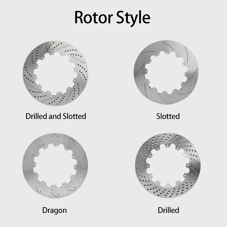 405*34 mm TEIRACING G3500 3.85%  High Content Carbon 650 temperatureThermal process 72 tanks Ventilation brake disc rotor