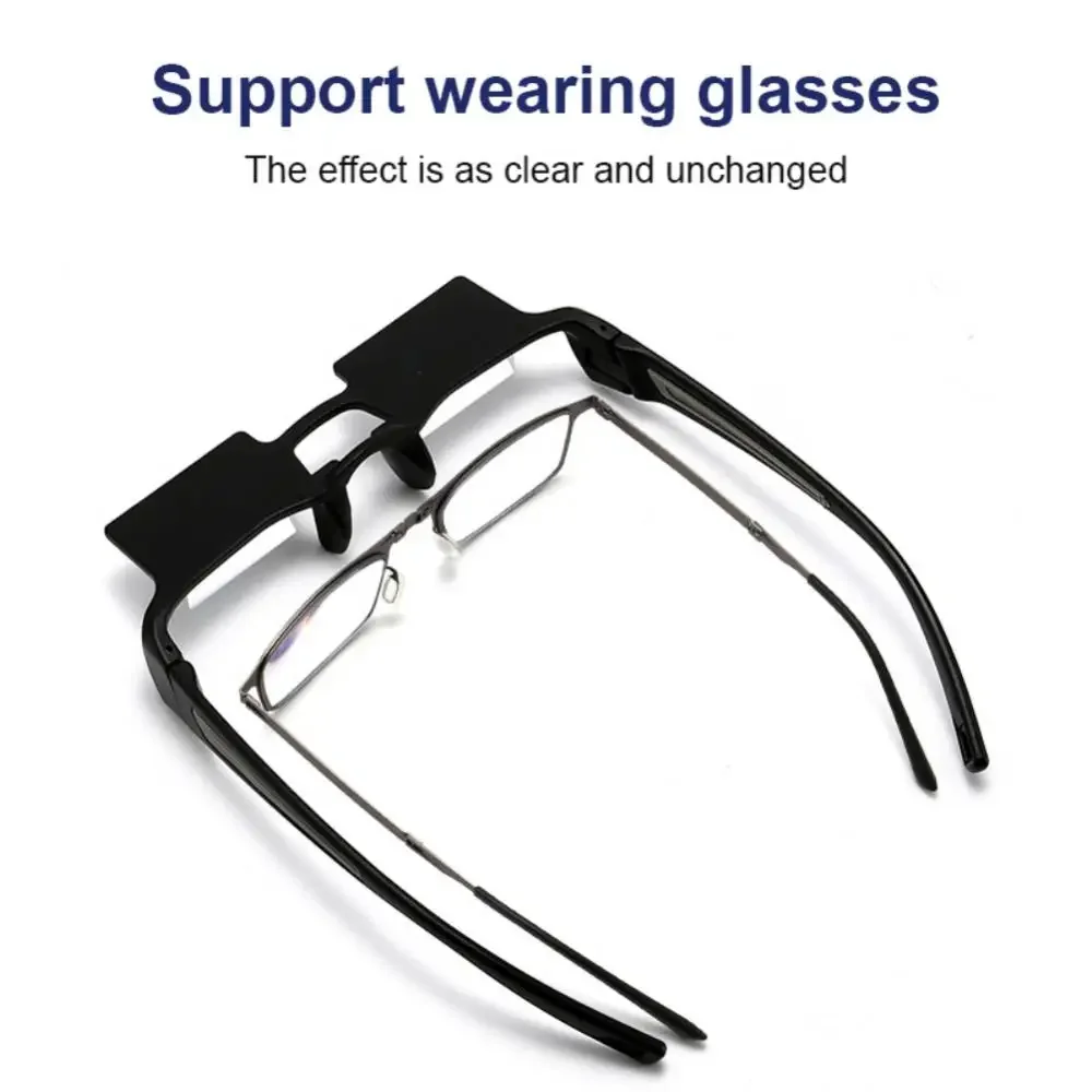 Prism Lazy Refraktionsbrille Leichtgewichtige Relax-Brille 90 ° Horizontale Lesebrille Fernsehbrille Liegebrille Angelbrille Sonnenbrille – Detail 8