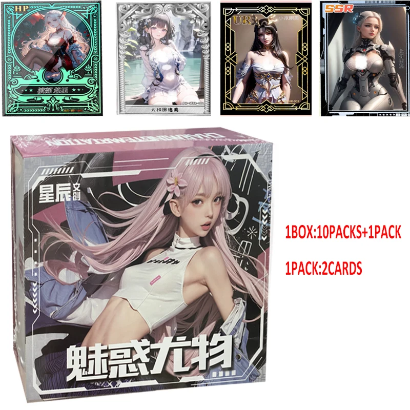 

2024 Goddess Story Cards Charming Girl Cards Party Swimsuit Bikini Feast Booster Box Doujin Toys And Hobbies Gift