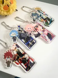 Amagi Rinne Anime KeyChain Women Ensemble Stars Key Chain for Men Key Ring Acrylic Car Party Pendant Japan Cos Girls Gift HiMERU