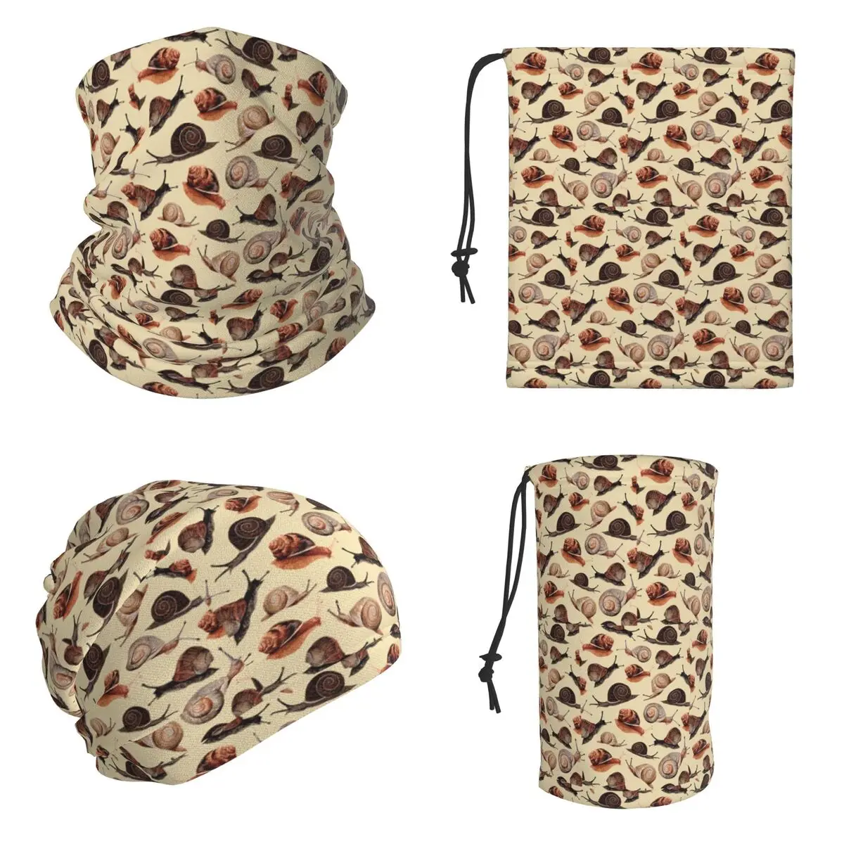 A Slew Of Snails Bandana Neck Gaiter Printed Mask Scarf Outdoor Sports Face Mask For Men Women Adult Washable