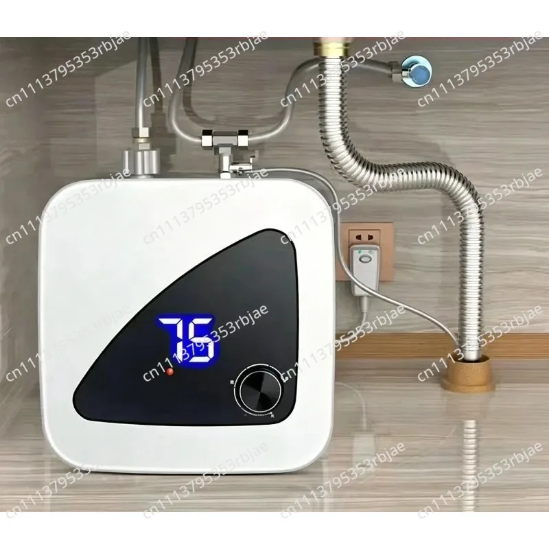 For 15L Small Household Water Storage Small Kitchen Treasure Water Heater Kitchen Quick Heating Electric Water Heater
