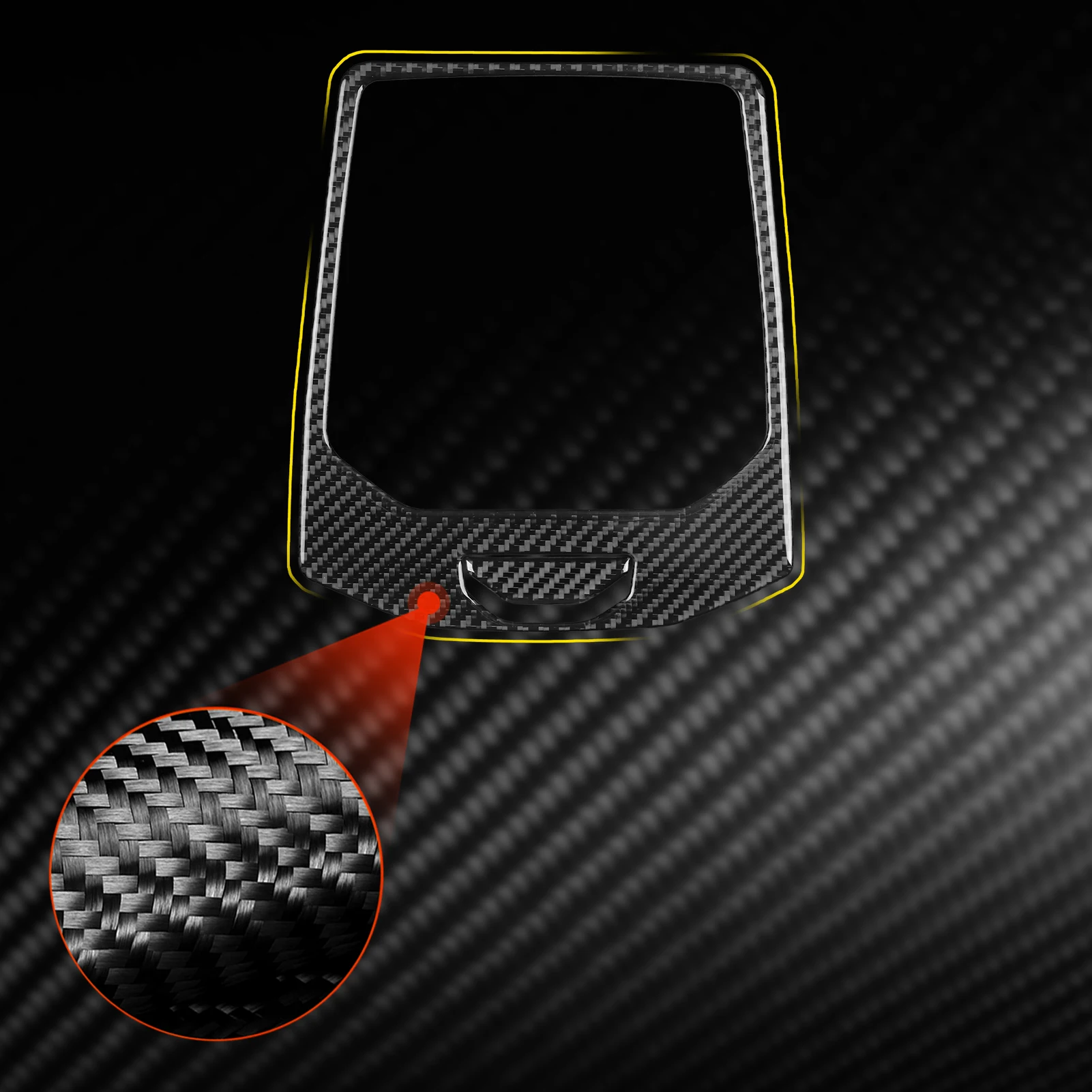 

Real Carbon Fiber Car Accessories Center Console Set Decorative Cover Soft Sticker For BMW 5 Series i5 G60/G68 BEV 2024 2025