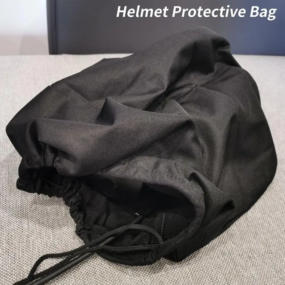 Oxford Cloth Helmet Bag Dust Proof Drawstring Helmet Storage Bag Cycling Bicycle Motorcycle Electric Bike Helmet Carrying Bag