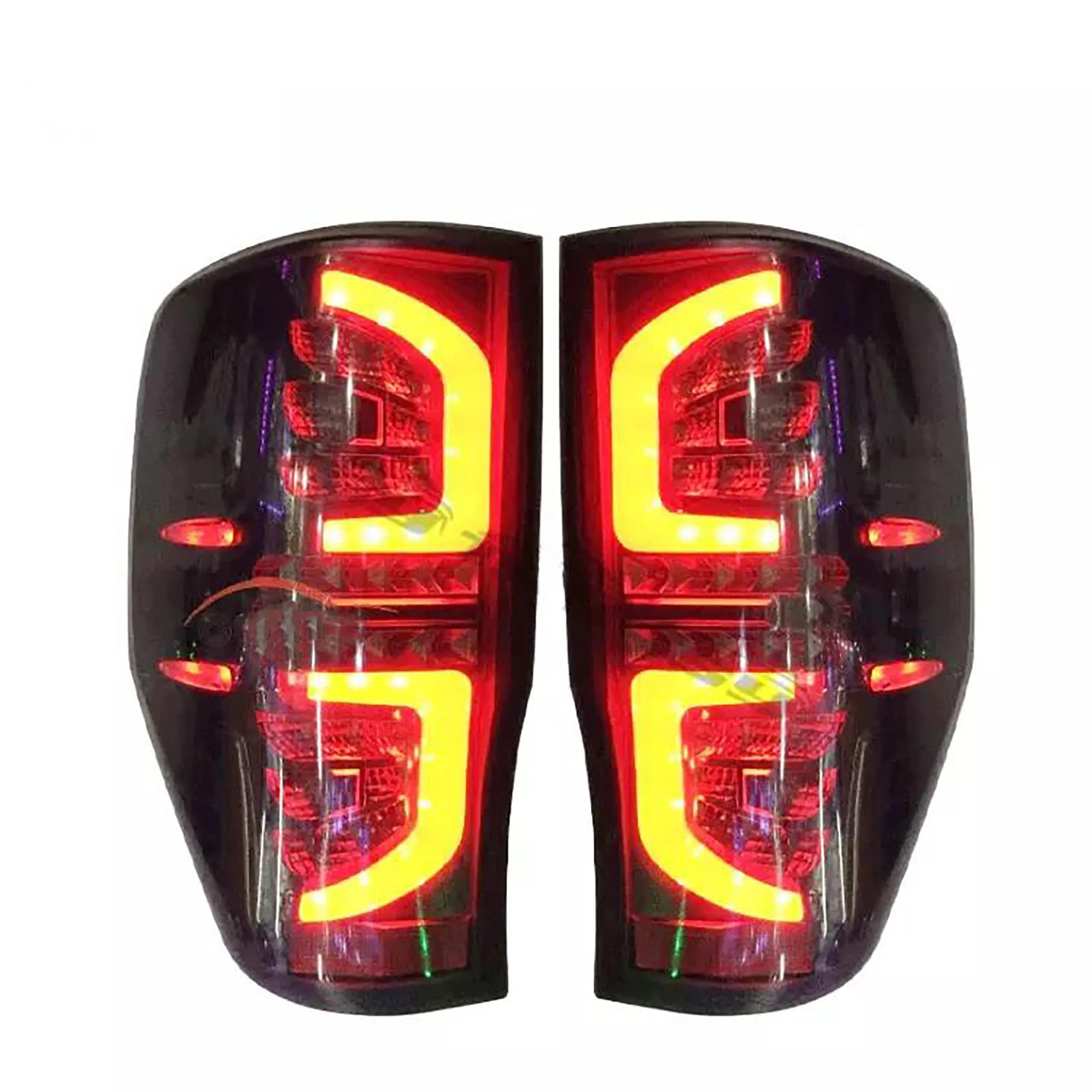 Driving Lamp + Brake Light  + Turn Signal Rear Lights  2PCS Car Led Tail Light For Ford Ranger 2012-2022 Wildtrak XLT XLS XL