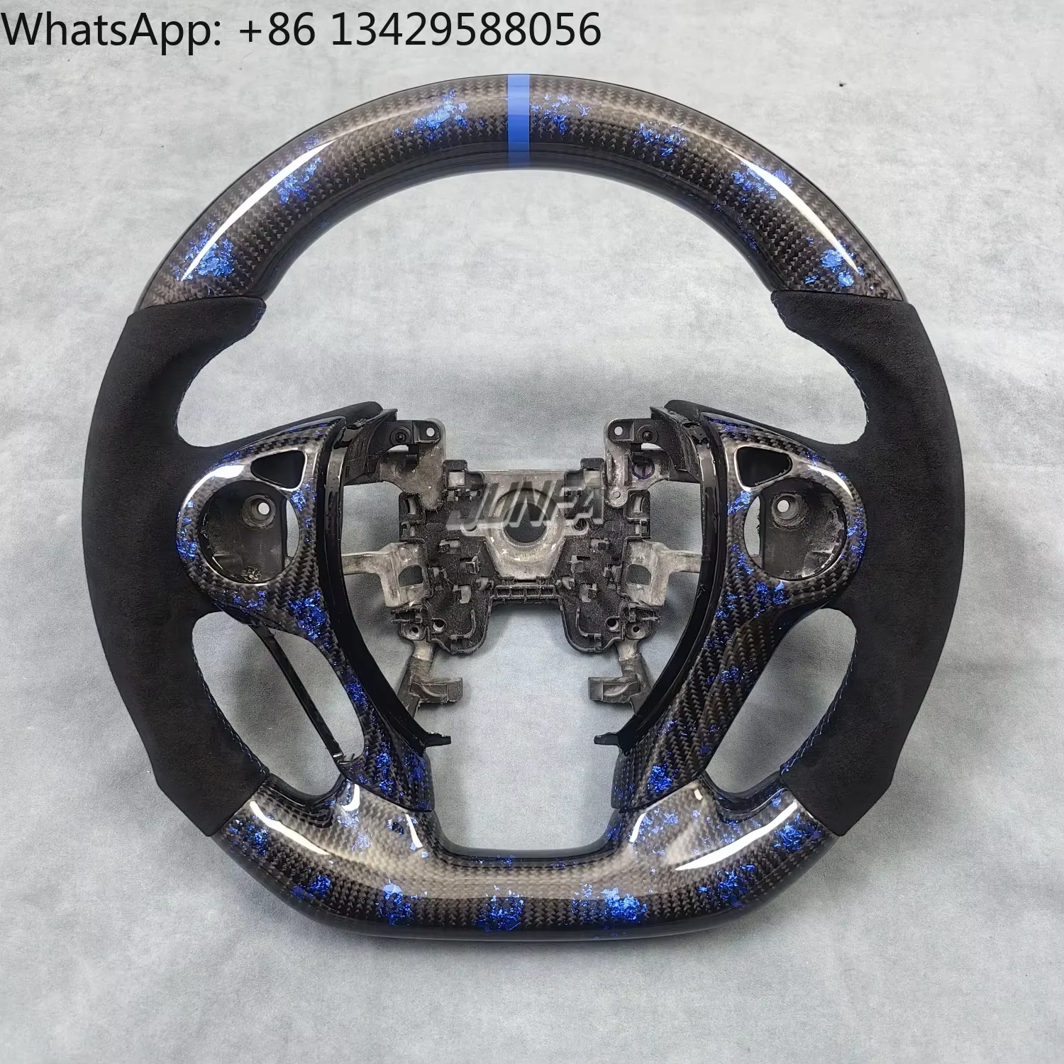 

For Honda Civic 10th Generation Carbon Fiber Sports Steering Wheel With LED Modification Car Steering Wheel