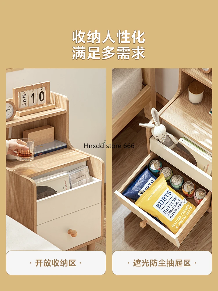 Small Size Bedside Checks Drawers Lockers Bedroom Storage Furniture