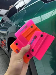 Car PPF Squeegee Anti-scratch TPU Coating Soft Scraper Film Vinyl Spatula Window Tinting Wrap Tools Glass Cleaning Water Wiper