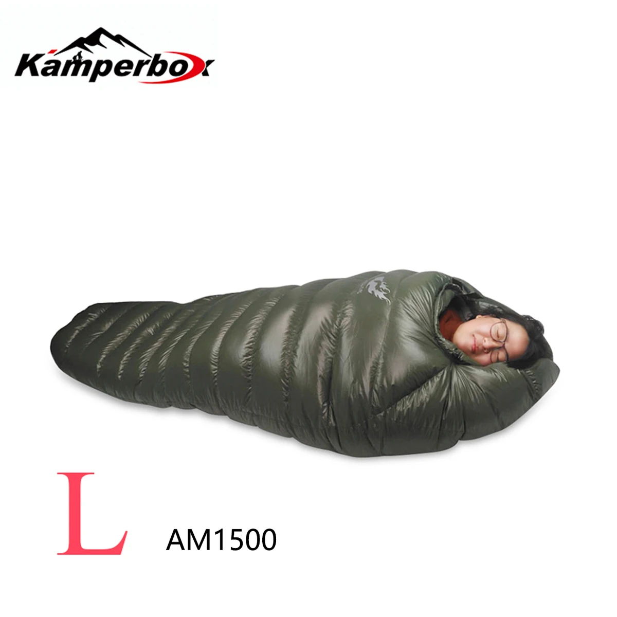 Imagem -04 - Kamperbox Temperatura Fria Bolsa de Dormir Camping Equipamento Inverno