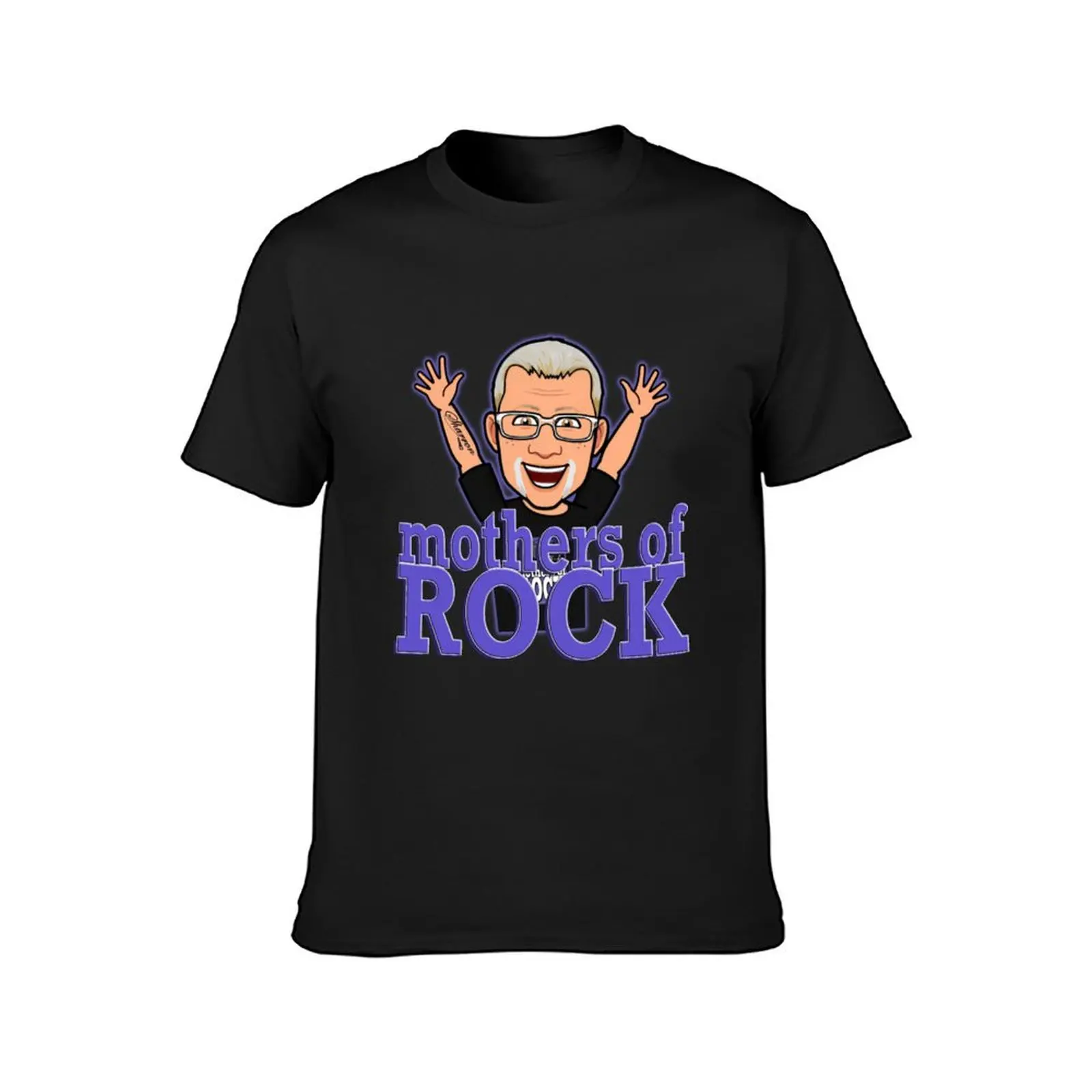 Mothers Of Rock (band) Petey on PA Collection T-Shirt korean fashion for a boy designer t shirt men