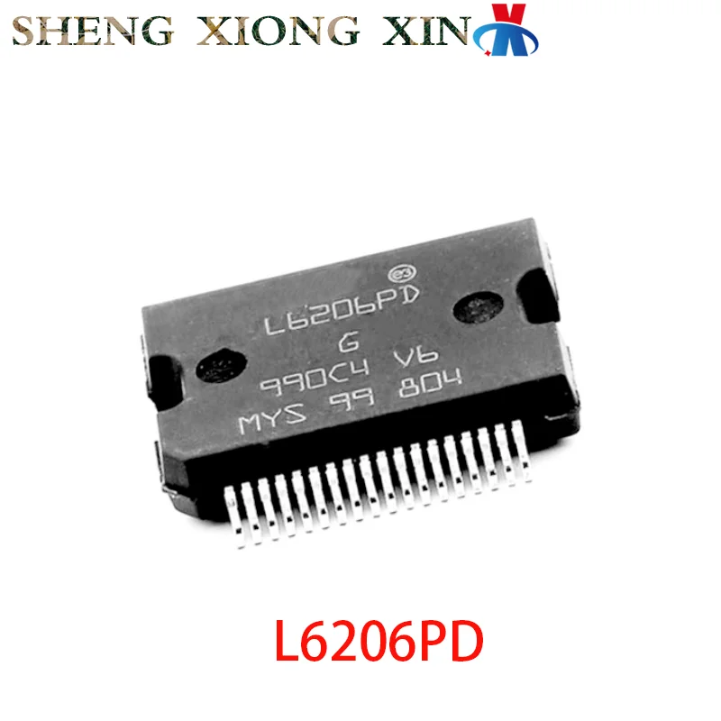 

5pcs/lot 100% NEW L6206PD PowerSO-36 Slug Up Full Half Bridge (H-Bridge) Driver L6206PD 6206 Integrated Circuit