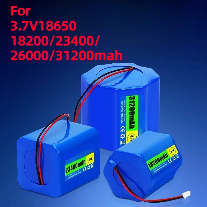 For Qisuo 3.7V1865018200mah Lithium Battery Night Fishing Lighting Laser Cannon Search Flashlight Rechargeable Battery