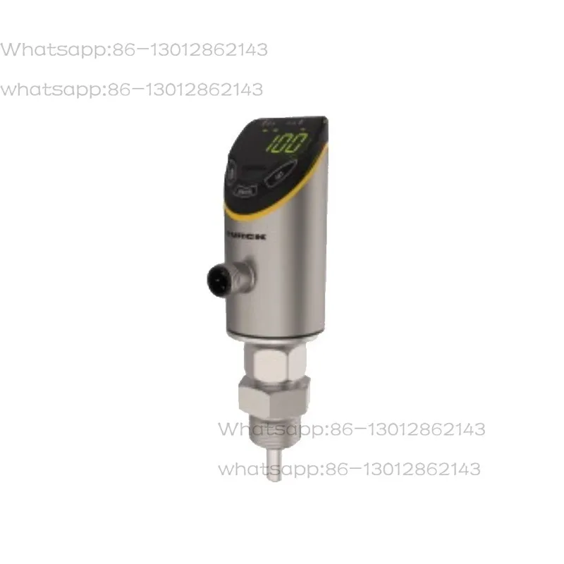 Replacement Liquid Flow Sensor FS100-300L-30-2UPN8-H1141 316L Stainless Steel Probe IP69K 2PNP Output Flow Monitor Switch