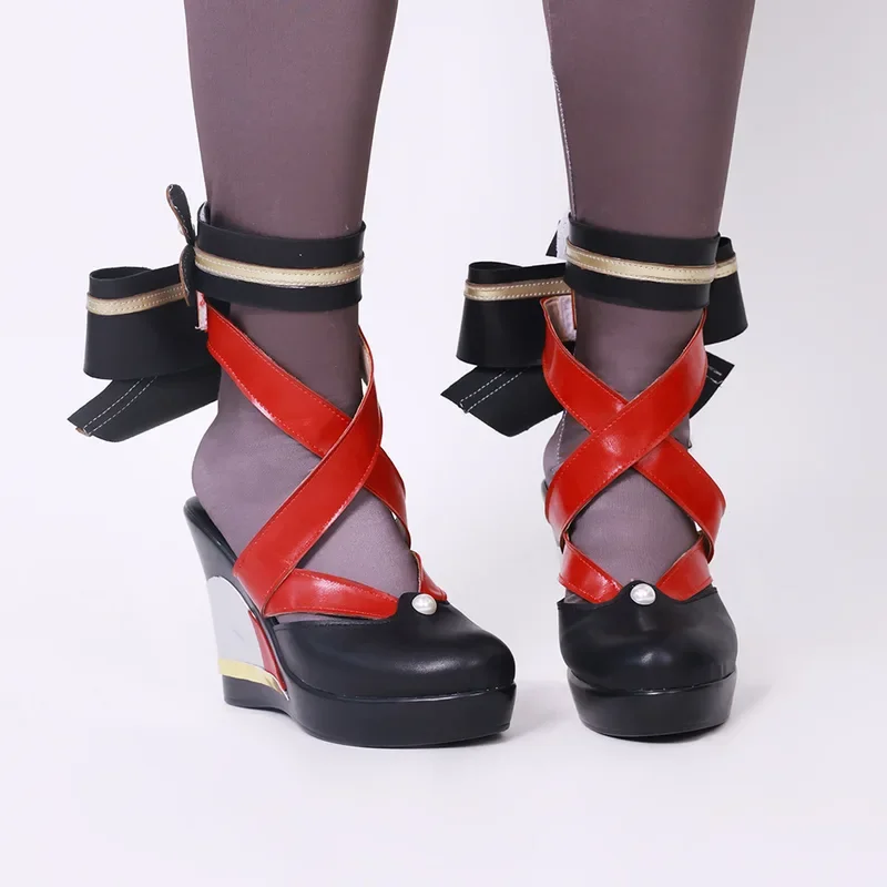 

Fontaine Dressmaker Chiori Cosplay Shoes Chiori cosplay costume props Chiori Japanese Style Shoes